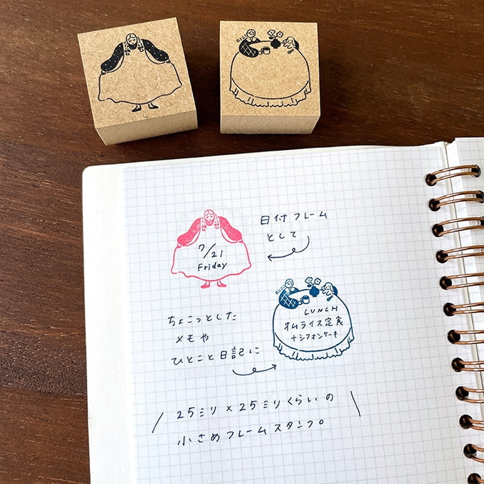 Stamp Marché Marle Frame Stamp S - Bow