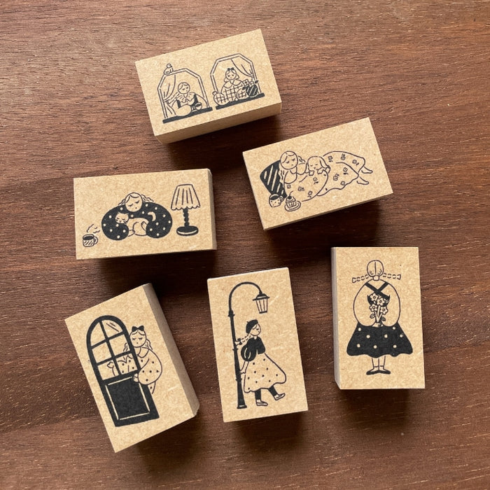 Stamp Marché Marle Illustration Stamp - Window Chatter
