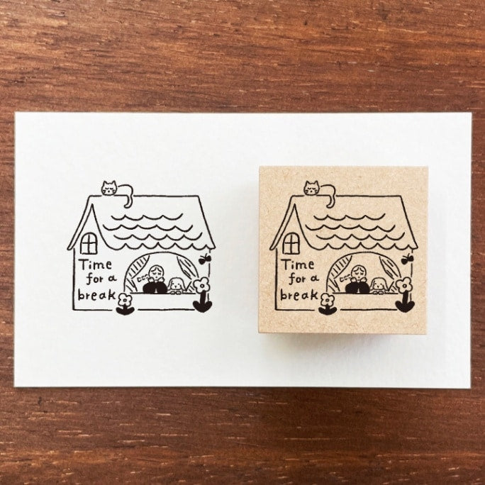 Stamp Marché Marle Message Stamp - Time for a Break