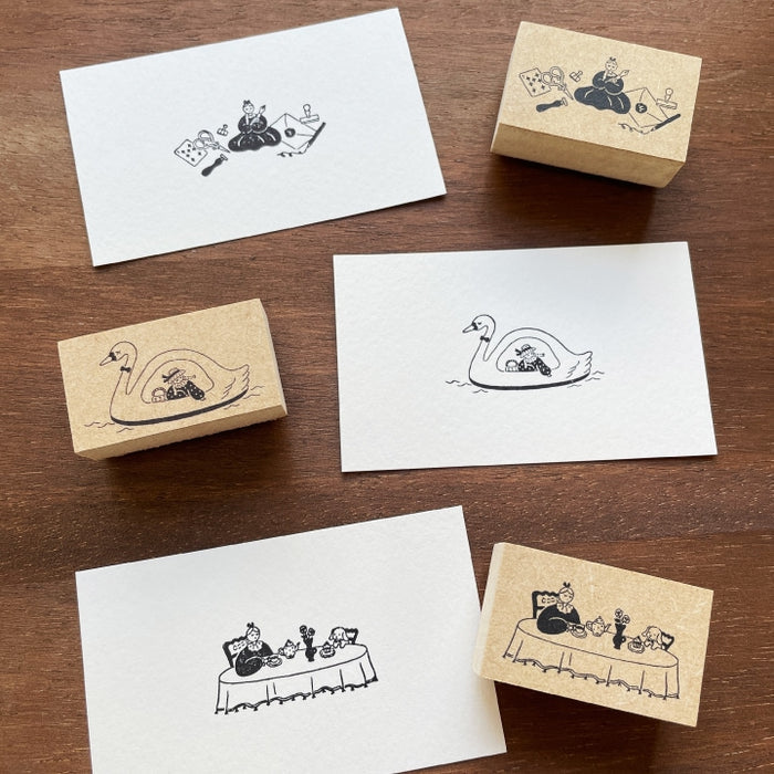 Stamp Marché Marle Stamp - Dollish Tea Time