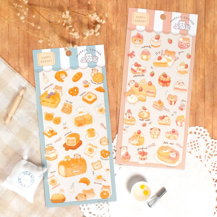 Studio Enon Happy Bakery - Fresh Bread Sticker Sheet