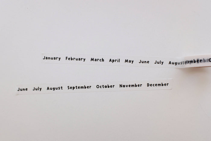 Suatelier Design Washi Tape - Lettering.01