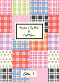 TINY STORE Martina’s Tiny Book of Scrapbooking Papers (Edition 4: Plaid & Stars!)