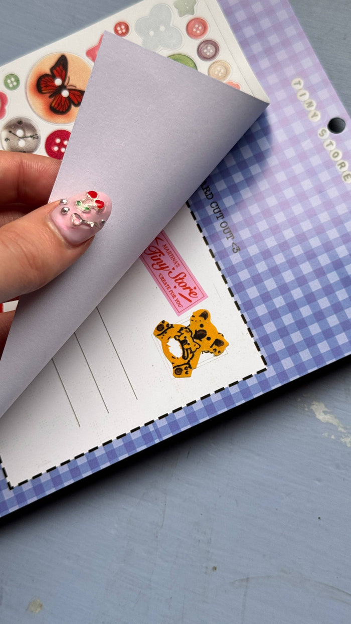 TINYSTORE Button Stickers!