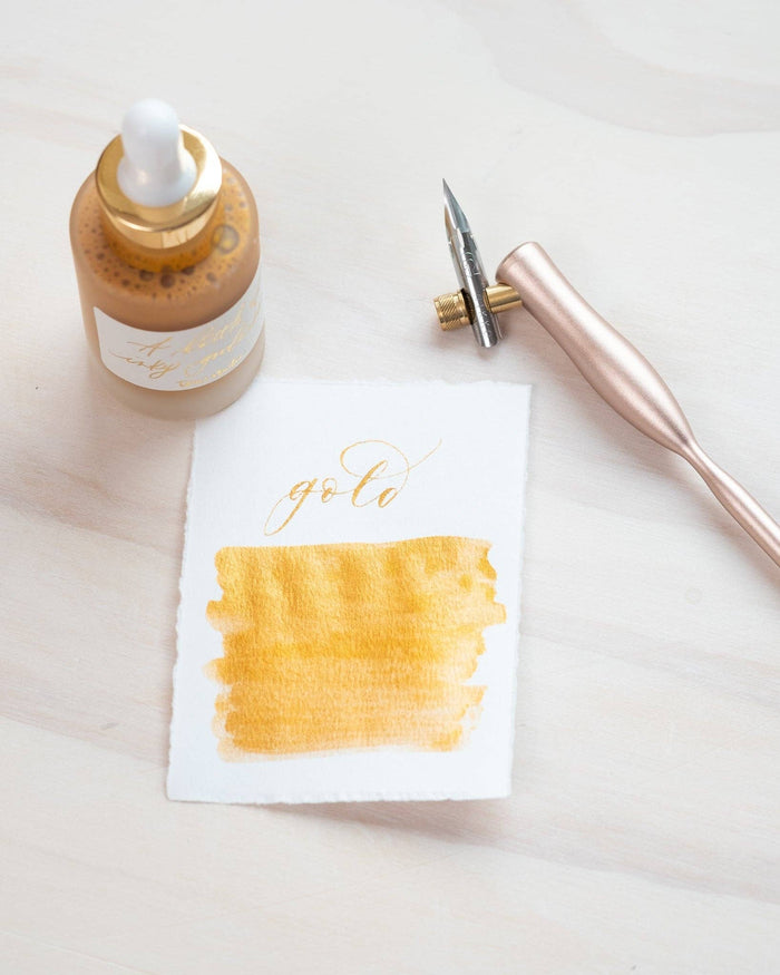 Tom's Studio Gold - Calligraphy Ink