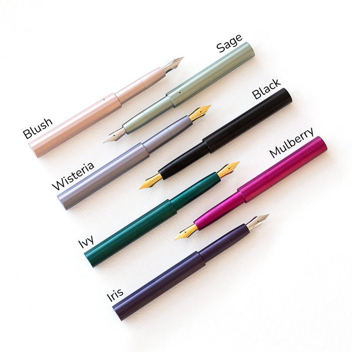 Tom's Studio The Studio Pocket Fountain Pen - Mulberry