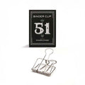 Tools To Liveby | Binder Clips Plateado (51mm)