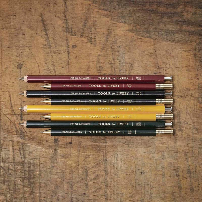 Tools To Liveby | Bolígrafo de Madera Dark Red 0.5