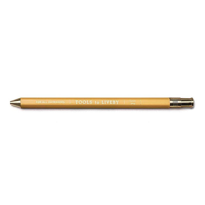 Tools To Liveby | Bolígrafo de Madera Yellow 0.5