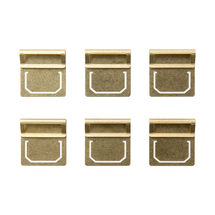 Traveler's Brass Index Clip