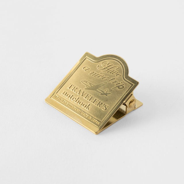 Traveler's Company | Clip Brass Airplane