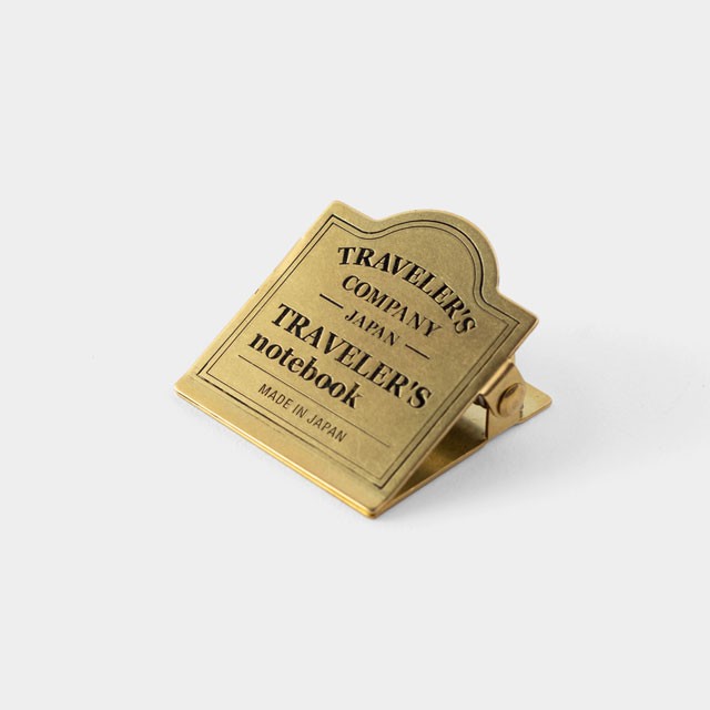 Traveler's Company | Clip Brass Traveler Logo