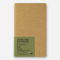 Traveler's Company | Cuaderno con Espiral A5 Slim Papel Kraft