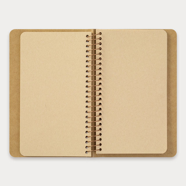 Traveler's Company | Cuaderno con Espiral A6 Papel Kraft