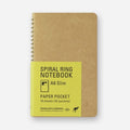 Traveler's Company | Cuaderno con Espiral A6 Slim Bolsillos de Papel
