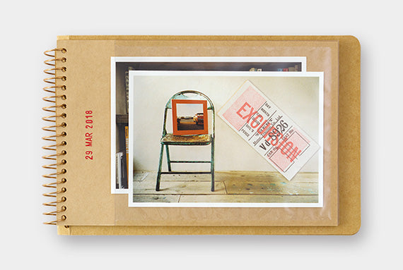 Traveler's Company | Cuaderno con Espiral B6 Álbum de Fotos