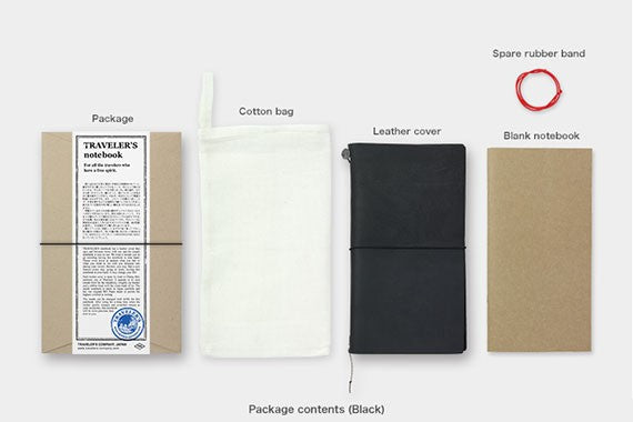 Traveler's Company | Cuaderno Traveler's Notebook Regular Black