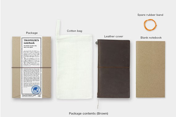 Traveler's Company | Cuaderno Traveler's Notebook Regular Brown