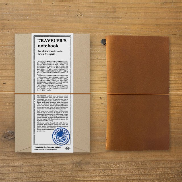 Traveler's Company | Cuaderno Traveler's Notebook Regular Camel
