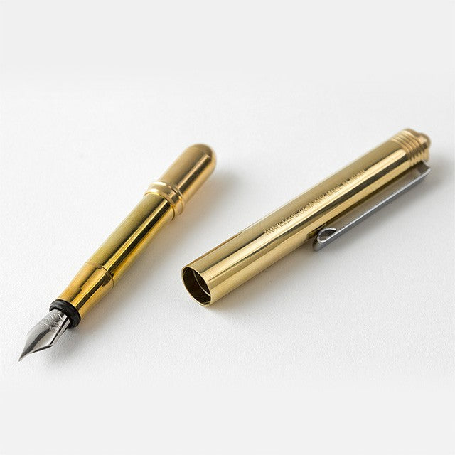 Traveler's Company | Pluma Estilográfica Brass Fountain Pen