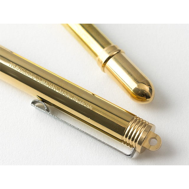 Traveler's Company | Pluma Estilográfica Brass Fountain Pen