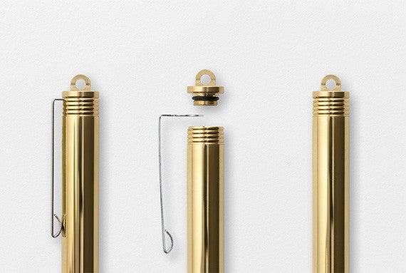 Traveler's Company | Pluma Estilográfica Brass Fountain Pen