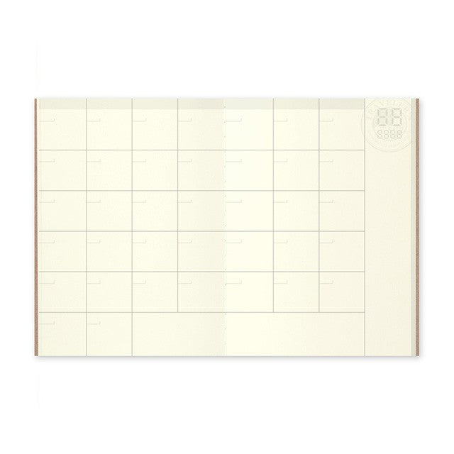 Traveler's Company | Recambio Passport 006 Planificador Mensual