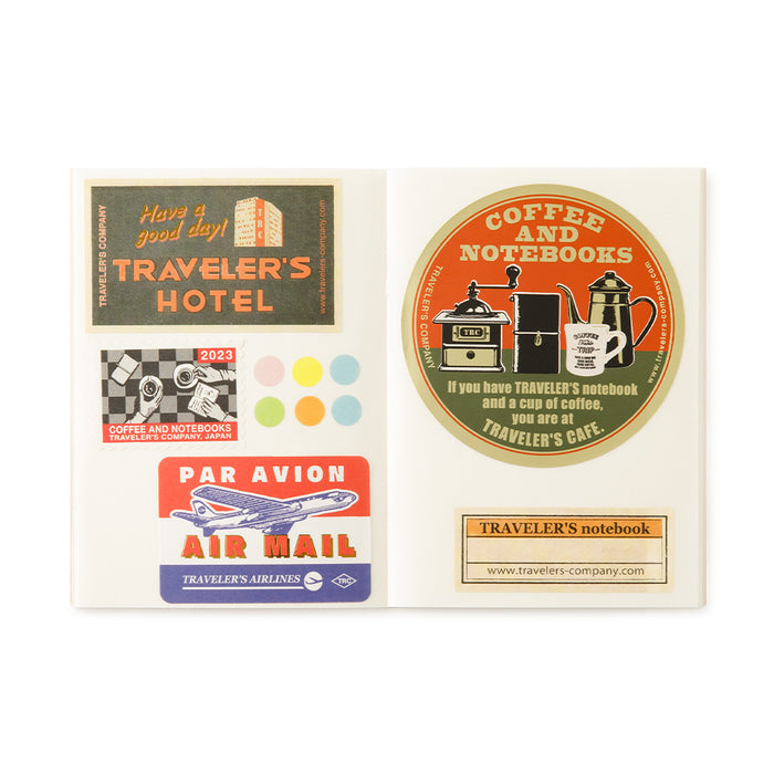 Traveler's Company | Recambio Passport 017 Sticker Release Paper