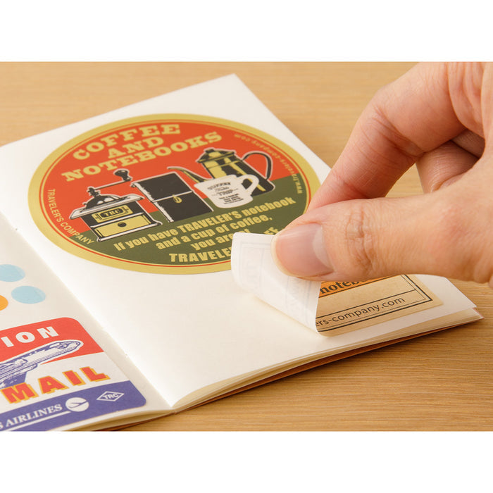 Traveler's Company | Recambio Passport 017 Sticker Release Paper
