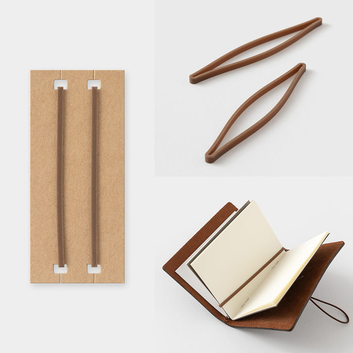 Traveler's Company | Set Cuaderno Traveler's Notebook Card 20º Aniversario Brown