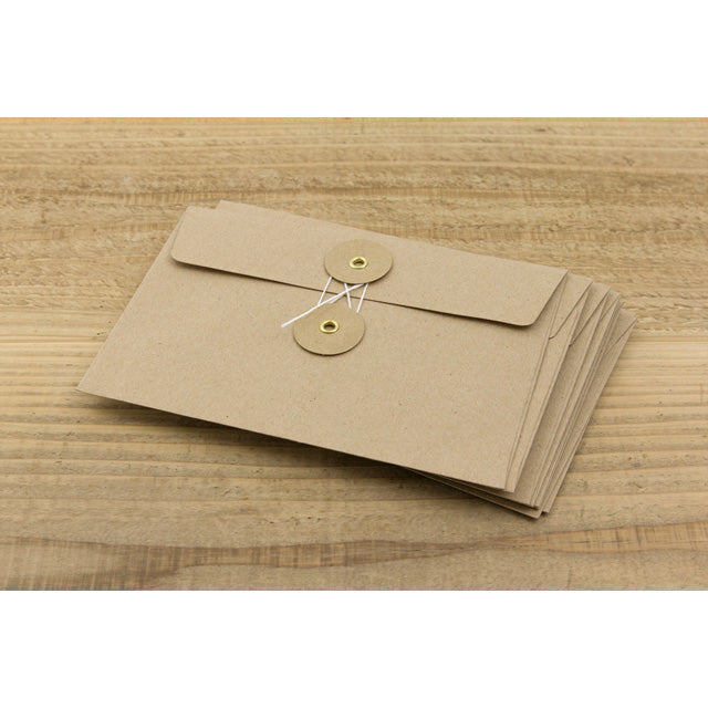 Traveler's Company | Set de Sobres Kraft M Gris