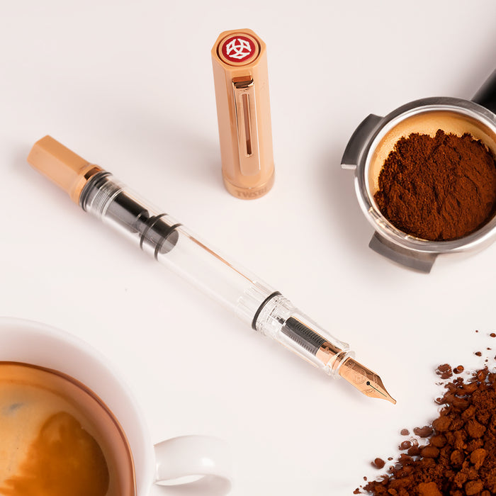 TWSBI Eco Fountain Pen - Caffè w/Bronze