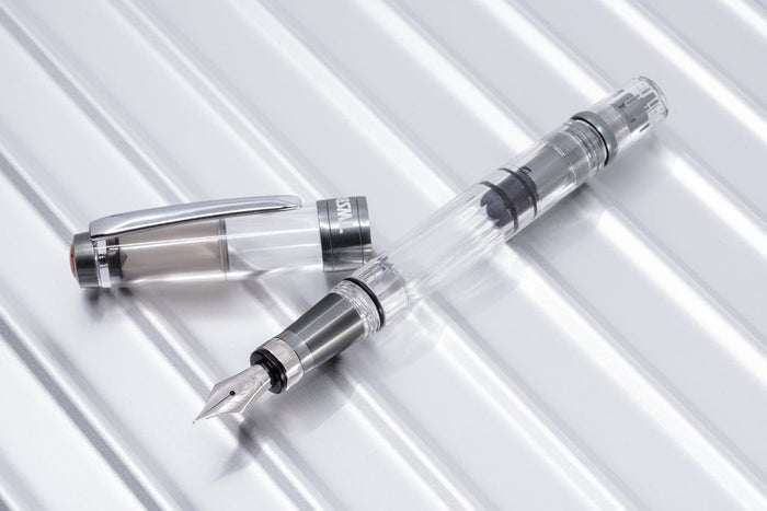 TWSBI | Pluma Estilográfica Diamond 580 ALR Nickel Gray EF