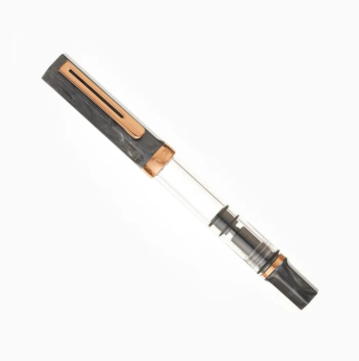 TWSBI | Pluma Estilográfica ECO Black Marble With Bronze EF