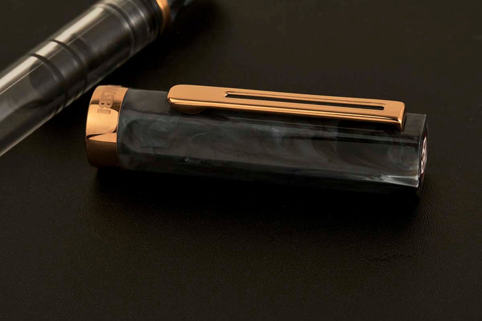 TWSBI | Pluma Estilográfica ECO Black Marble With Bronze EF