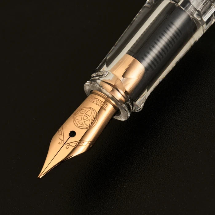 TWSBI | Pluma Estilográfica ECO Black Marble With Bronze EF