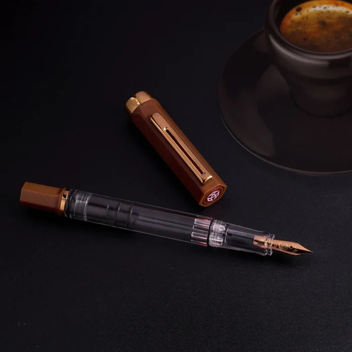 TWSBI | Pluma Estilográfica ECO Espresso With Bronze EF