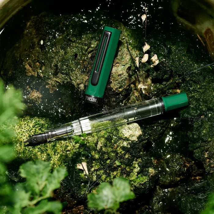 TWSBI | Pluma Estilográfica ECO Irish Green with Onyx EF
