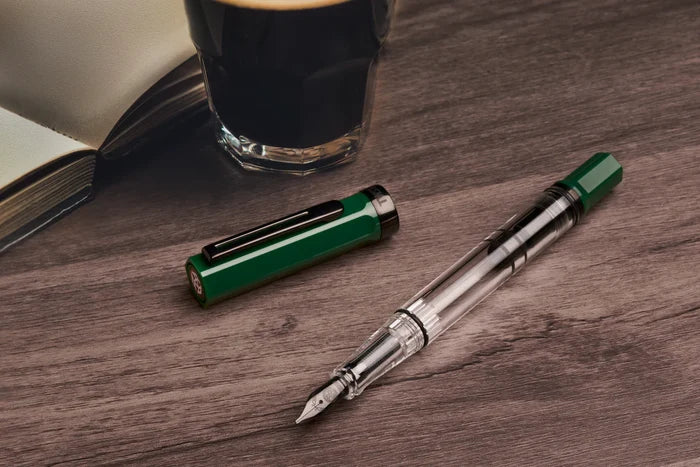 TWSBI | Pluma Estilográfica ECO Irish Green with Onyx EF