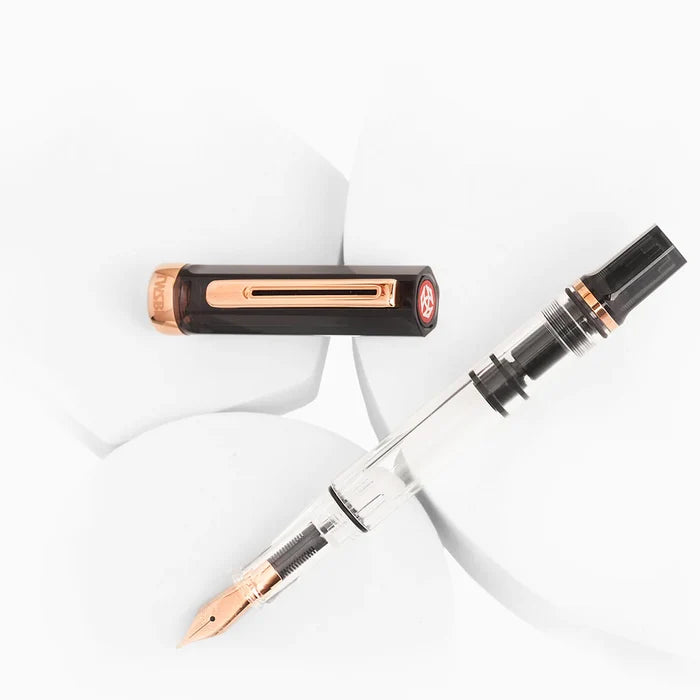 TWSBI | Pluma Estilográfica ECO Smoke With Rose Gold EF