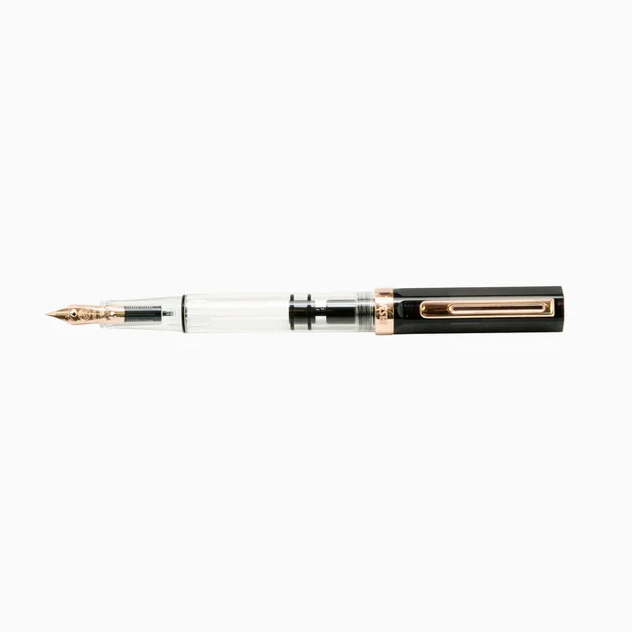 TWSBI | Pluma Estilográfica ECO Smoke With Rose Gold EF