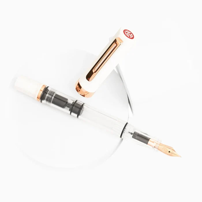 TWSBI | Pluma Estilográfica ECO White With Rose Gold F