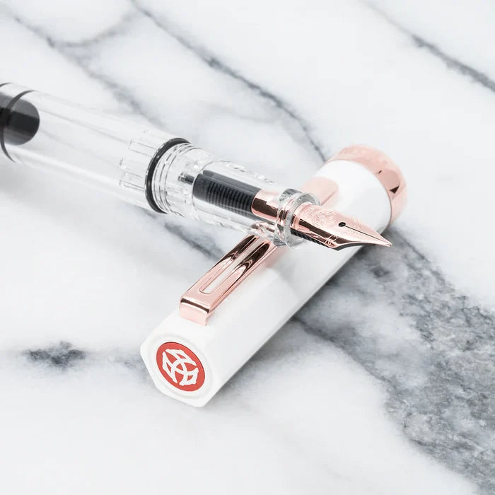 TWSBI | Pluma Estilográfica ECO White With Rose Gold F