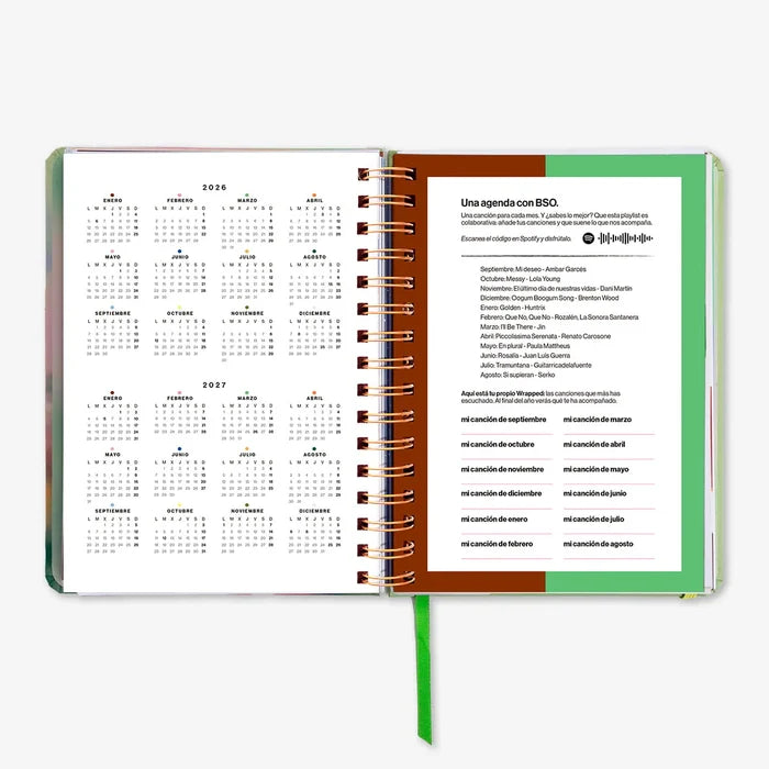 Uo Estudio | Agenda Escolar Bloom 2026-2027 (Diaria)
