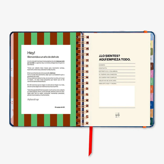 Uo Estudio | Agenda Escolar Kyoto 2026-2027 (Semanal)