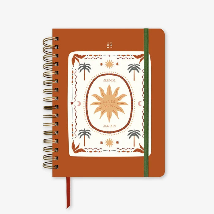 Uo Estudio | Agenda Escolar Sunset 2026-2027 (Diaria)
