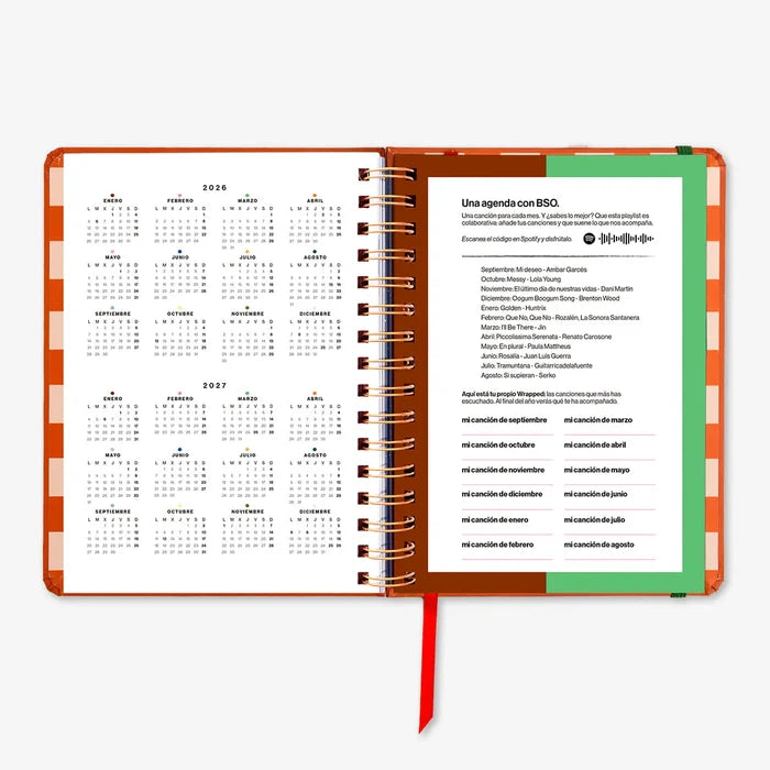 Uo Estudio | Agenda Escolar Sunset 2026-2027 (Diaria)