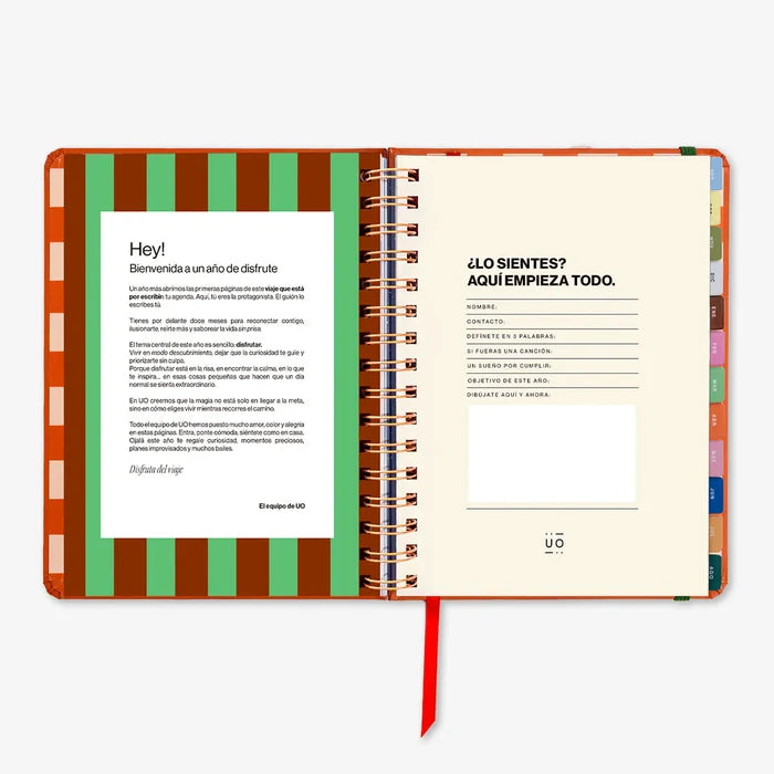 Uo Estudio | Agenda Escolar Sunset 2026-2027 (Semanal)