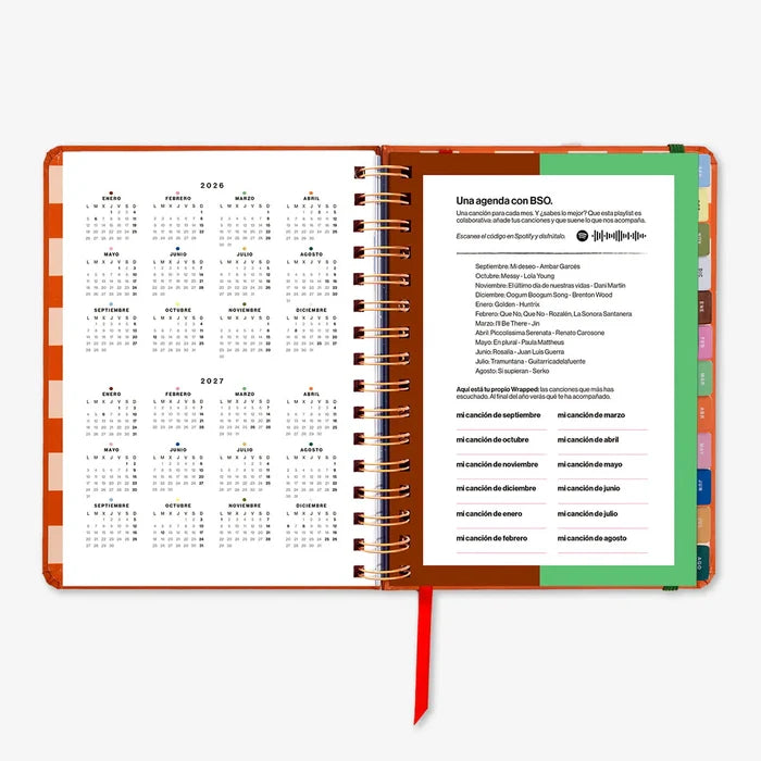 Uo Estudio | Agenda Escolar Sunset 2026-2027 (Semanal)