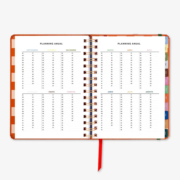 Uo Estudio | Agenda Escolar Sunset 2026-2027 (Semanal)